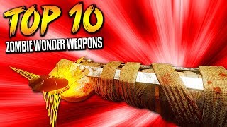 Top 10 "BEST WONDER WEAPONS" in COD ZOMBIE HISTORY | Chaos