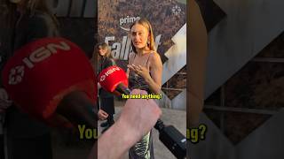 Ella Purnell Tries To Be Helpful Fallout