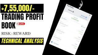 +7,55,000/- live profit of member/option trading/high risk reward