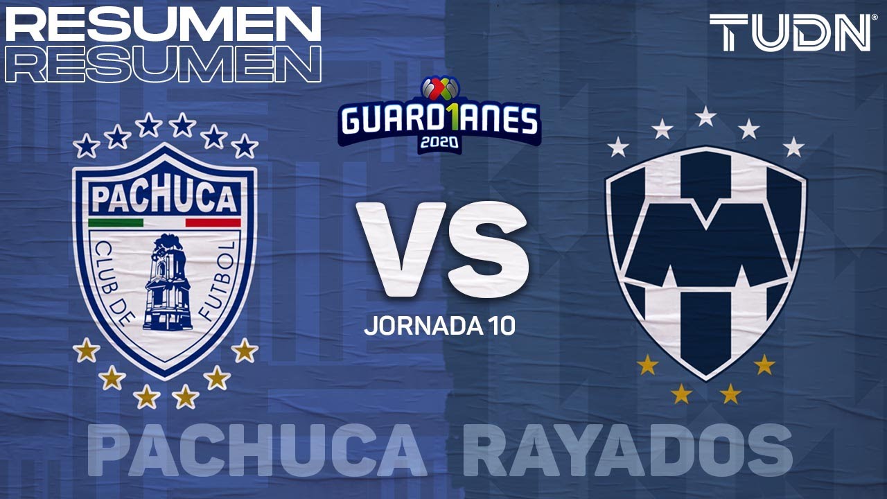 Resumen Y Goles | Pachuca Vs Monterrey | Guard1anes 2020 Liga Mx - J10 ...