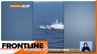 Monster ship ng CCG, umalis na; isa pang CCG vessel, namataang papalapit sa Zambales