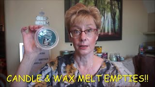 CANDLE \u0026 WAX MELT EMPTIES!!