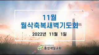 (Live) 2022년 11월 1일 월삭축복새벽기도회