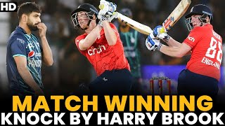 Match Winning Knock By Harry Brook (81)* | Pakistan vs England | 3rd T20I | PCB | MU2L