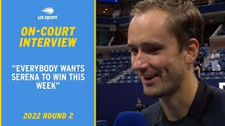 Daniil Medvedev On-Court Interview | 2022 US Open