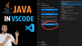 Run Java program in Visual Studio Code | VsCode extension for java