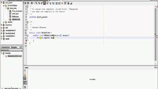 Java Tutorial Selection Sort Using NetBeans