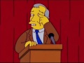 The Simpsons - I'm Not Much On Speeches