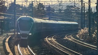 E261系RS2編成　サフィール踊り子2号東京行きが大磯駅を通過するシーン