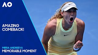 Mirra Andreeva Shows Pure Emotion After a Brilliant Comeback! | Australian Open 2024.