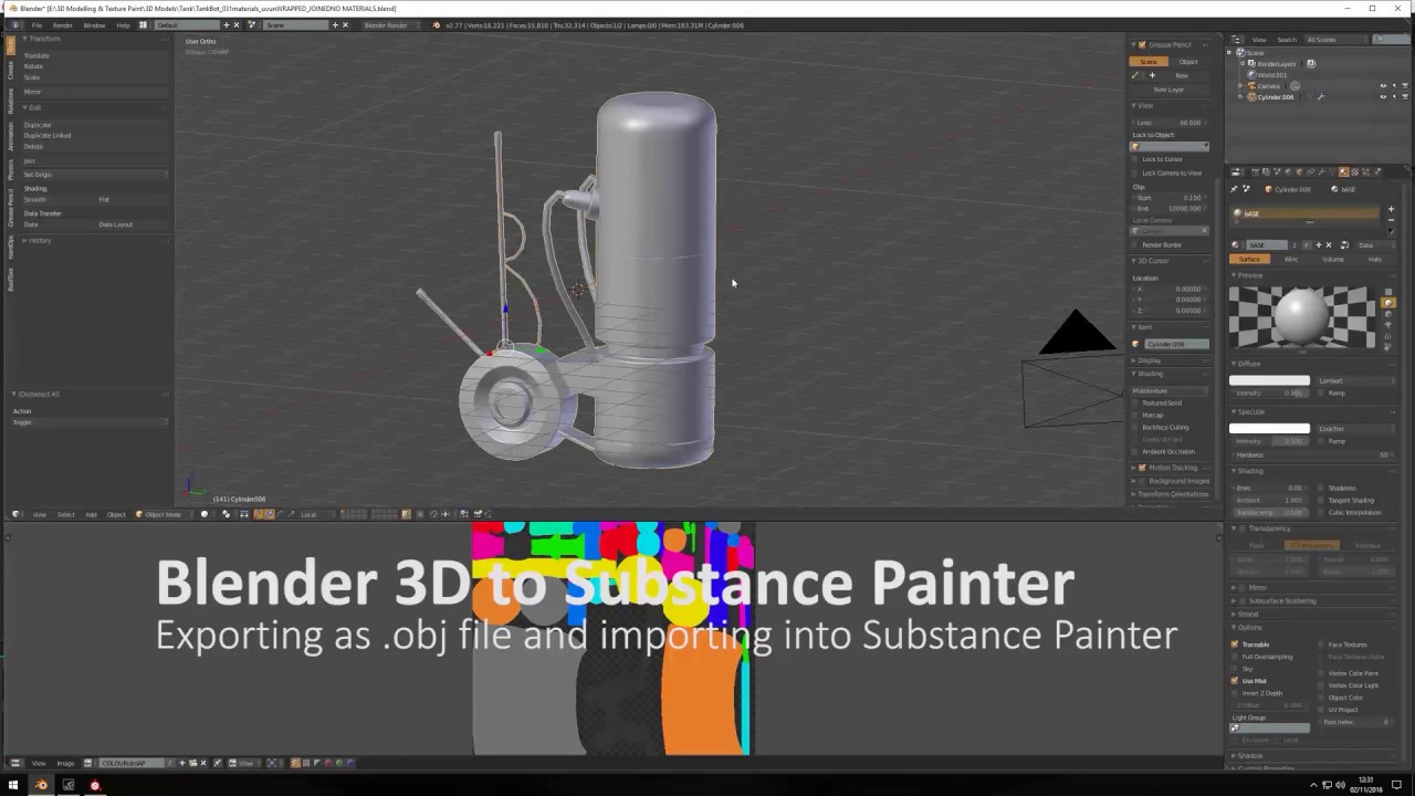 Экспорт в блендер. Blender substance. Blender 3d substance Painter. Substance Painter. Экспорт из Blender в SFM.