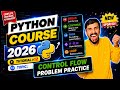 Python Control Flow Practice Questions for Beginners | IF Else + Loops Explained