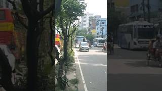 #bus বরিশালের দুই  কিং বাম্পার টু বাম্পার  💥💥💥💥