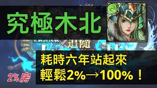 【神魔之塔】[討伐戰]「風浪吹送　挑戰」究極木北站起來！100%通關！（手殘救星）（追隨太陽的光芒）（2%房）