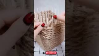 Jute Home Decor Idea DIY Jute Rope Craft Ideas Jute Home Decor Handmade Burlap Craft