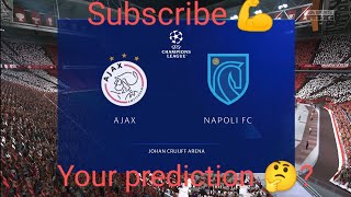FIFA 23 | Ajax vs Napoli | Champions League - Group Stage | My prediction | PlayStation 5