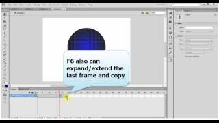 How to Insert, Delete and Modify frames in [Adobe Flash Profe