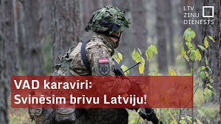 NBS Štāba bataljona militārajās mācībās \