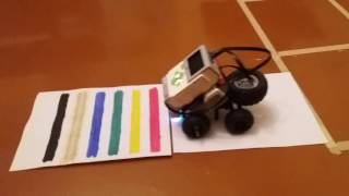 EV3 Array Color test 2