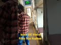 patna tejas rajdhani express inside view of 3ac coach indianrailways ytshorts shorts short