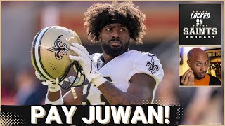 New Orleans Saints Juwan Johnson can be re-signed with ease for 2023 NFL season