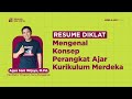 Resume Diklat Day 1 ! Mengenal Konsep Perangkat Ajar Kurikulum Merdeka