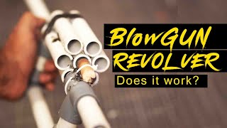 How Powerful is Revolver Blow gun|BlowGun செய்யலாம் வாங்க |அடி துப்பாக்கி |PVC pipe gun|Tamil