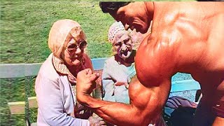 Women EPIC REACTION to Arnold Schwarzenegger (PUBLIC)!!