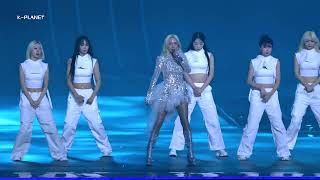 【2024 KBS가요대축제】BADA (바다) 'Next Level (aespa 에스파) + Dreams Come True' 4K Fancam 직캠 | 241220