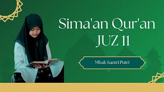 SIMA'AN QUR'AN JUZ 11 | SANTRI PUTRI