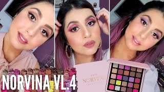 RESENHA ANASTASIA NORVINA VOL 4 | SWATCHES + 3 MAQUIAGENS