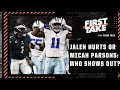 Micah Parsons or Jalen Hurts: Who will show out more in the Cowboys vs. Eagles game? | First Take