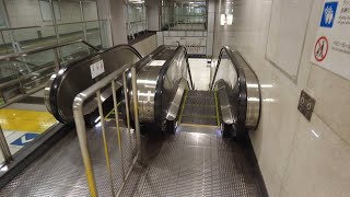 新宿三丁目駅から 6X エスカレータ― 1X エレベーター 東新宿駅へ 東京メトロ 副都心線