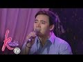 Erik Santos sings 'Kung Ako na Lang Sana' on KrisTV