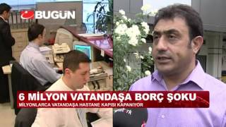 SGK'DAN 6 MİLYON VATANDAŞA BORÇ ŞOKU