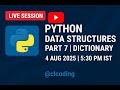 Python Data Structures Part 7 | Dictionary