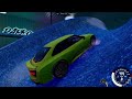 cars vs impossible ice slide in beamng