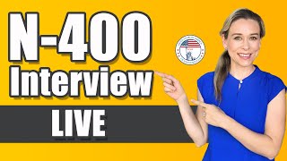 2024 US Citizenship Interview Practice | N-400 US Naturalization Interview Zoom