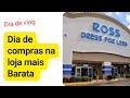 VLOG-  Fomos em uma das lojas mais barata dos USA.     #ross  #marshalls #usa