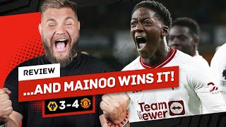 Kobbie Mainoo Has Won It For United | Wolves 3-4 Man Utd Reaction!