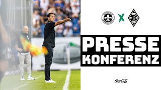 "Wir wollen Fußball spielen" 🎙 PK nach Darmstadt 98 - Borussia