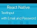 10-TextInput#1.Create a basic TextInput with Email and Password