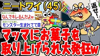 【バカ】マッマにお菓子を取り上げられて大発狂するwww【2ch面白いスレ】▫️