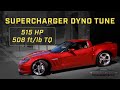 2013 GS Corvette with Supercharger & Borla Exhaust DYNO TUNE at Brauns Motorsports