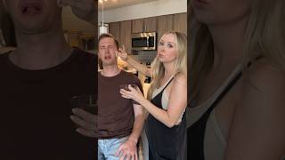 Wiping “pee” on my husband prank 😂 #couplegoals #relationship #couple