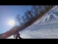 jeremy and richard coming down northwind 2 at holiday valley 2022