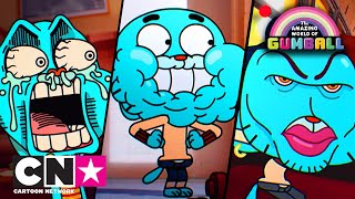 Gumball csodálatos világa | Gumball legviccesebb arcai | Cartoon Network