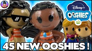 Disney+ Woolworths Ooshies | 45 MORE Ooshies \u0026 DisneyXL Ooshie comparison!!!