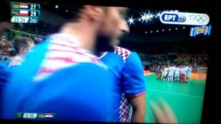 Poland vs Croatia Rio 2016 last minute (greek)