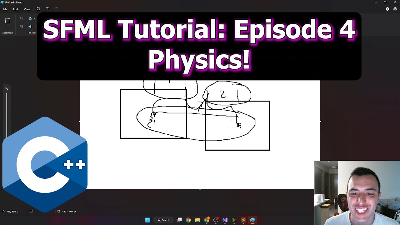 Basic Collision Coded By Github Copilot Sfml Game Tutorial C